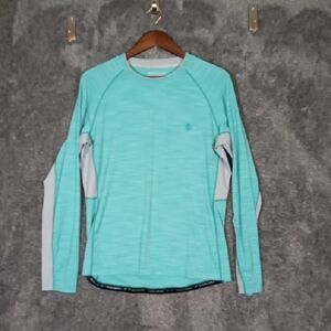 Coolibar Long Sleeve Rash Guard UPF 50 swim Water Repellent Mens M